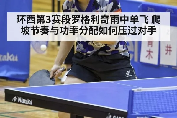 环西第3赛段罗格利奇雨中单飞 爬坡节奏与功率分配如何压过对手